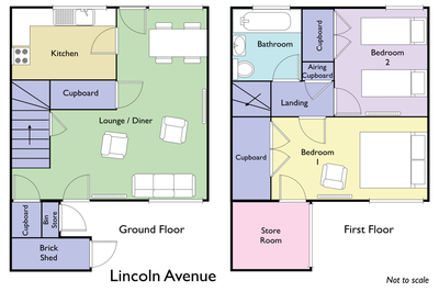 Floor plan for Lincoln Avenue