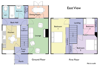 Floor plan created for East View