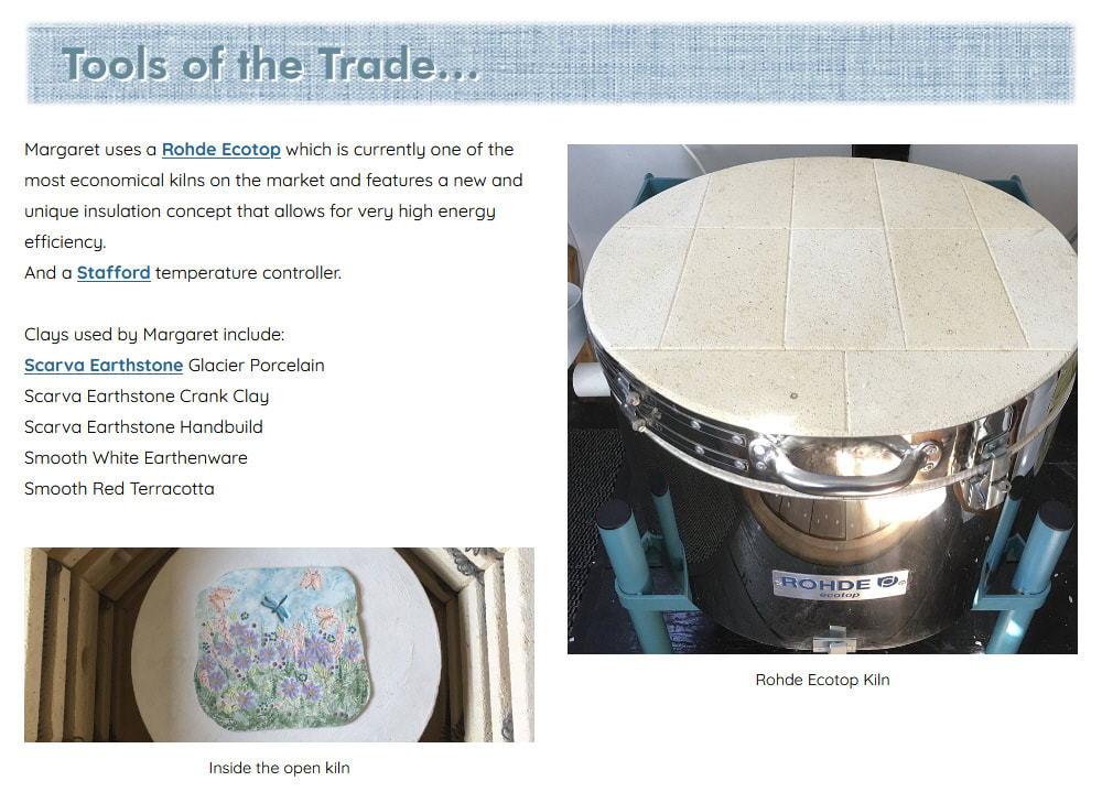 Margaret Parsons Ceramics: Tools of the Trade