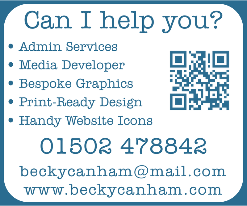 Printed advert promoting various services