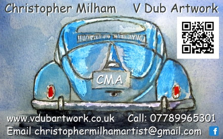 Advert for VDub Artwork at Alive and Dubbin