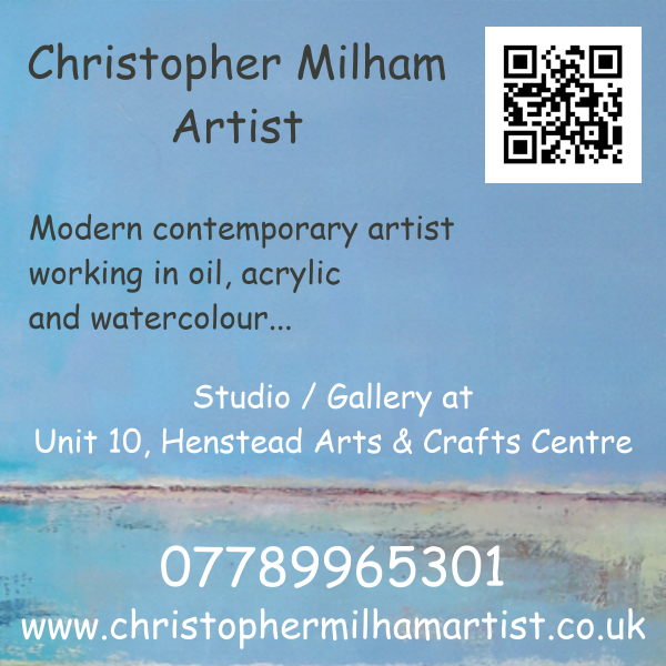 Online Advert for Christopher Milham Artist