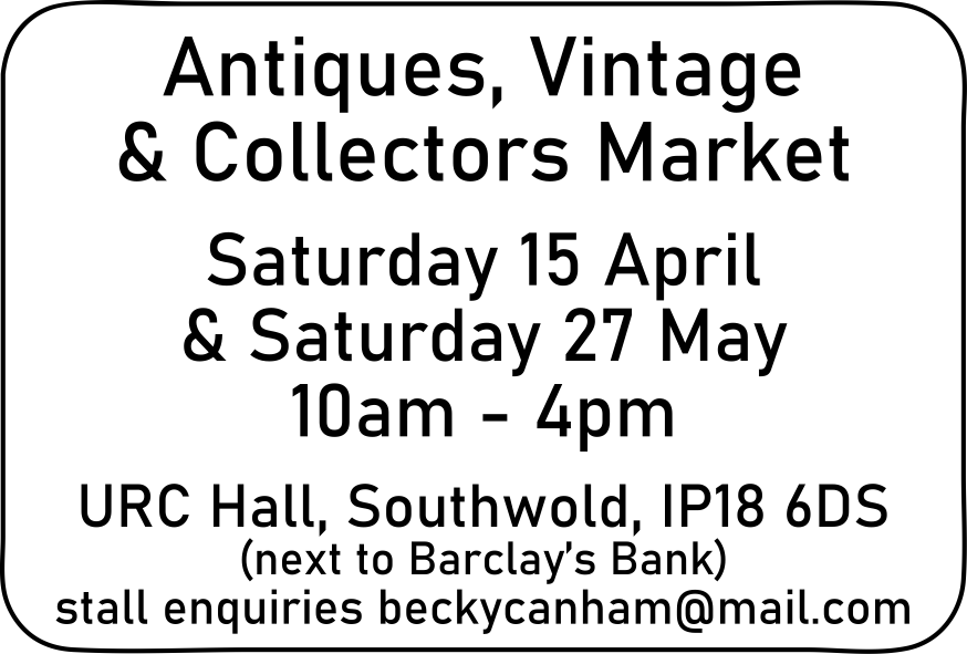 Advert for Vintage Market in the local Community News