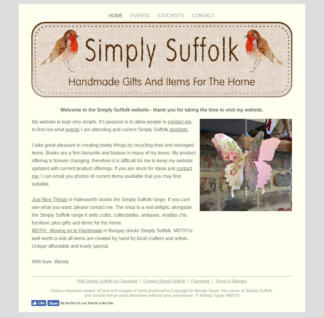 Simply Suffolk Website